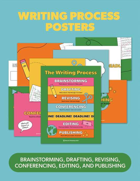 Writing Process Posters - Printable