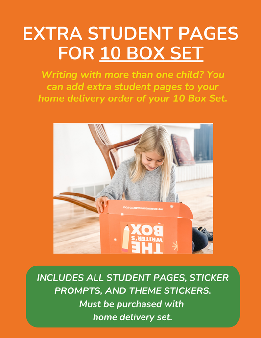 Extra Student Pages for the 10 Box Set