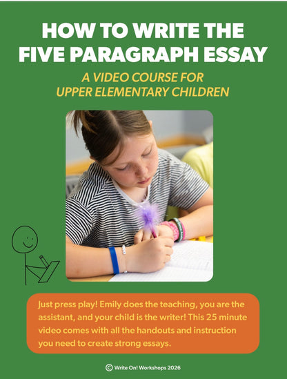 How to Write the Five-Paragraph Essay: Video Course for Kids