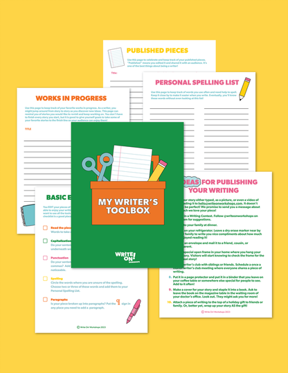 Writer's Toolbox Starter Set – Write On! Workshops