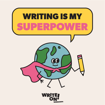 Writing is My Superpower Writer's Box-Printable